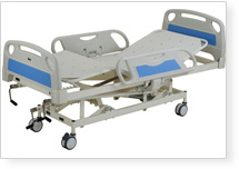 MW - 08 (F): ICU BED - with Polymer railing (Set of two)