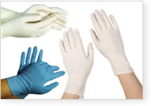 Surgical Examination, Nitrile & Vinyl Gloves