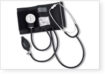 Blood Pressure Instrument and Stethoscope (Aneroid)